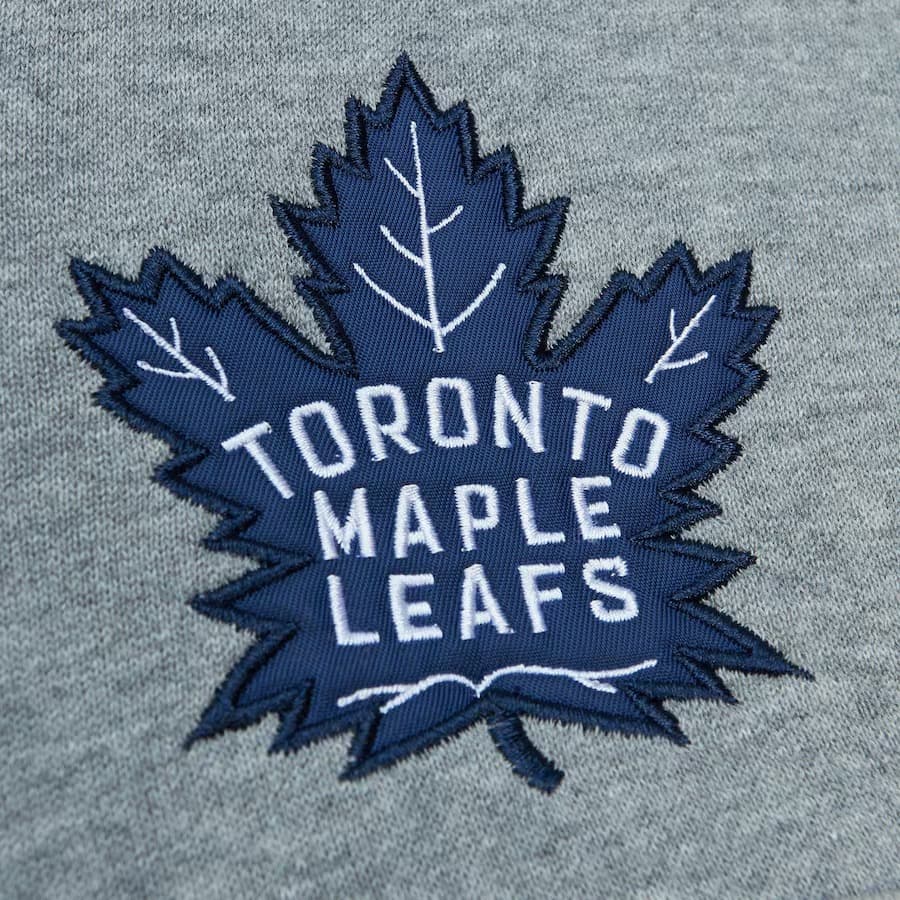 Худи Mitchell & Ness Blue Toronto Maple Leafs Head Coach Pullover Hoodie