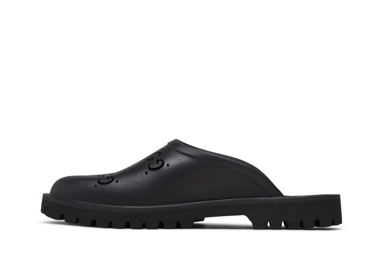 Сандалии Gucci Slip On Sandal 'Cut Out Monogram - Black'
