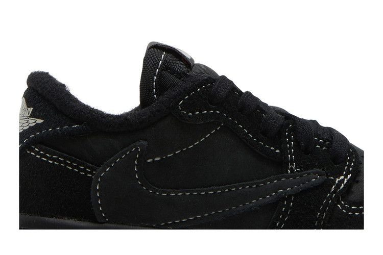 Кроссовки Travis Scott x Air Jordan 1 Retro Low OG SP TD 'Black Phantom'