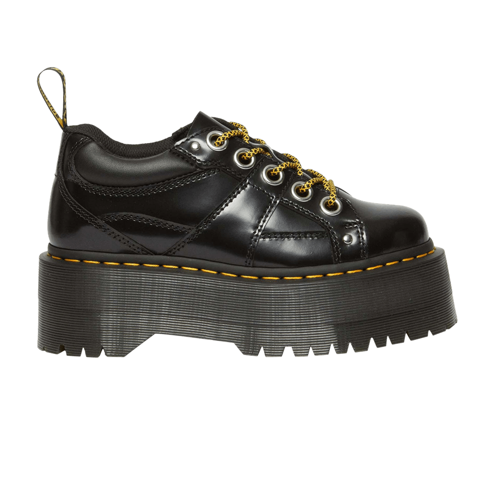 Кроссовки Dr. Martens Wmns 5-Eye Max Buttero Leather Platform 'Black Buttero'