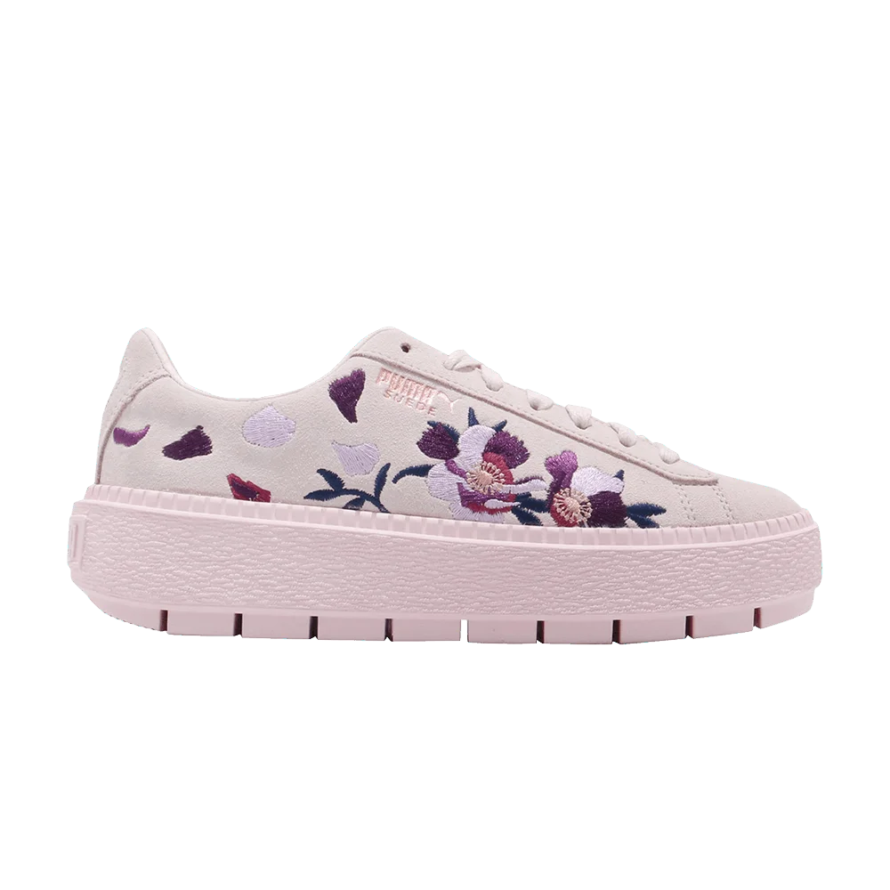 Krossovki-Puma-Wmns-Suede-Platform-Trace-Flowery