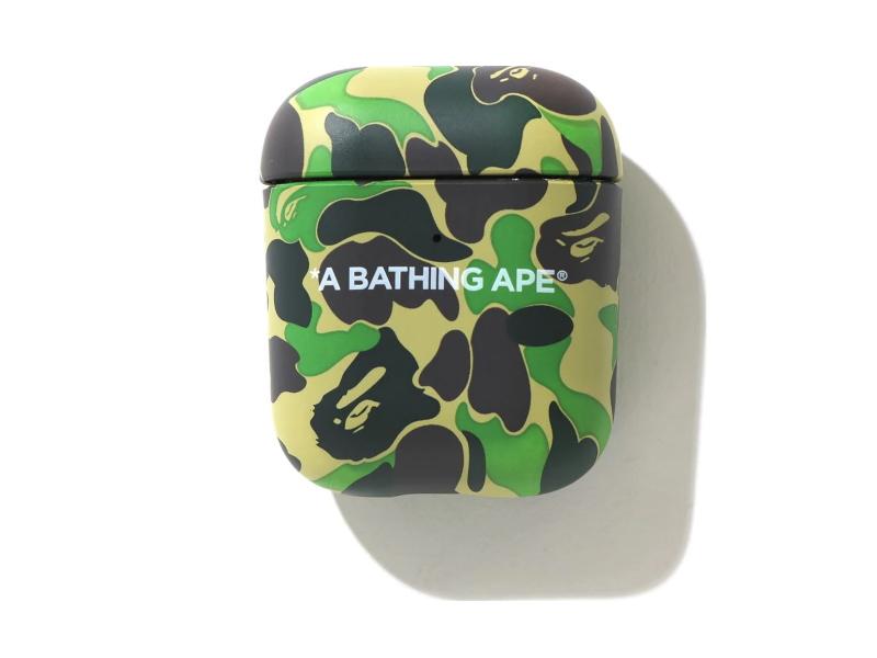 Чехол для наушников BAPE ABC Camo Airpods Case (SS21) Green