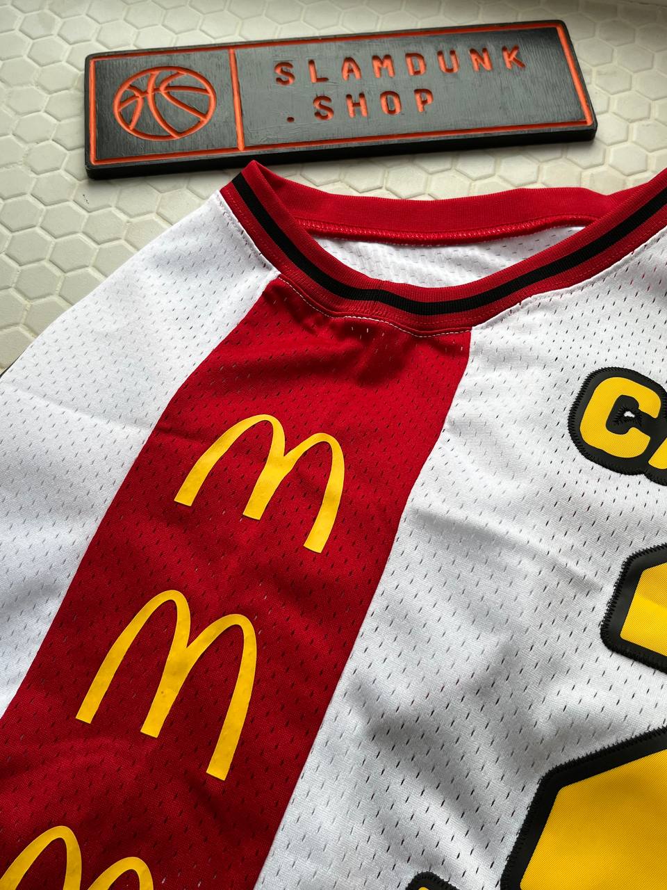 Баскетбольная джерси Travis Scott x McDonald’s Cactus Jack All American Jersey White