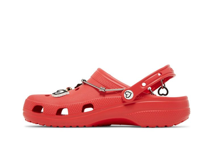 Кроссовки Crocs Karol G x Classic Clog 'Metal Hearts'