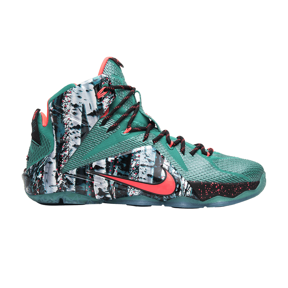 Кроссовки Nike LeBron 12 Xmas 'Akron Birch'