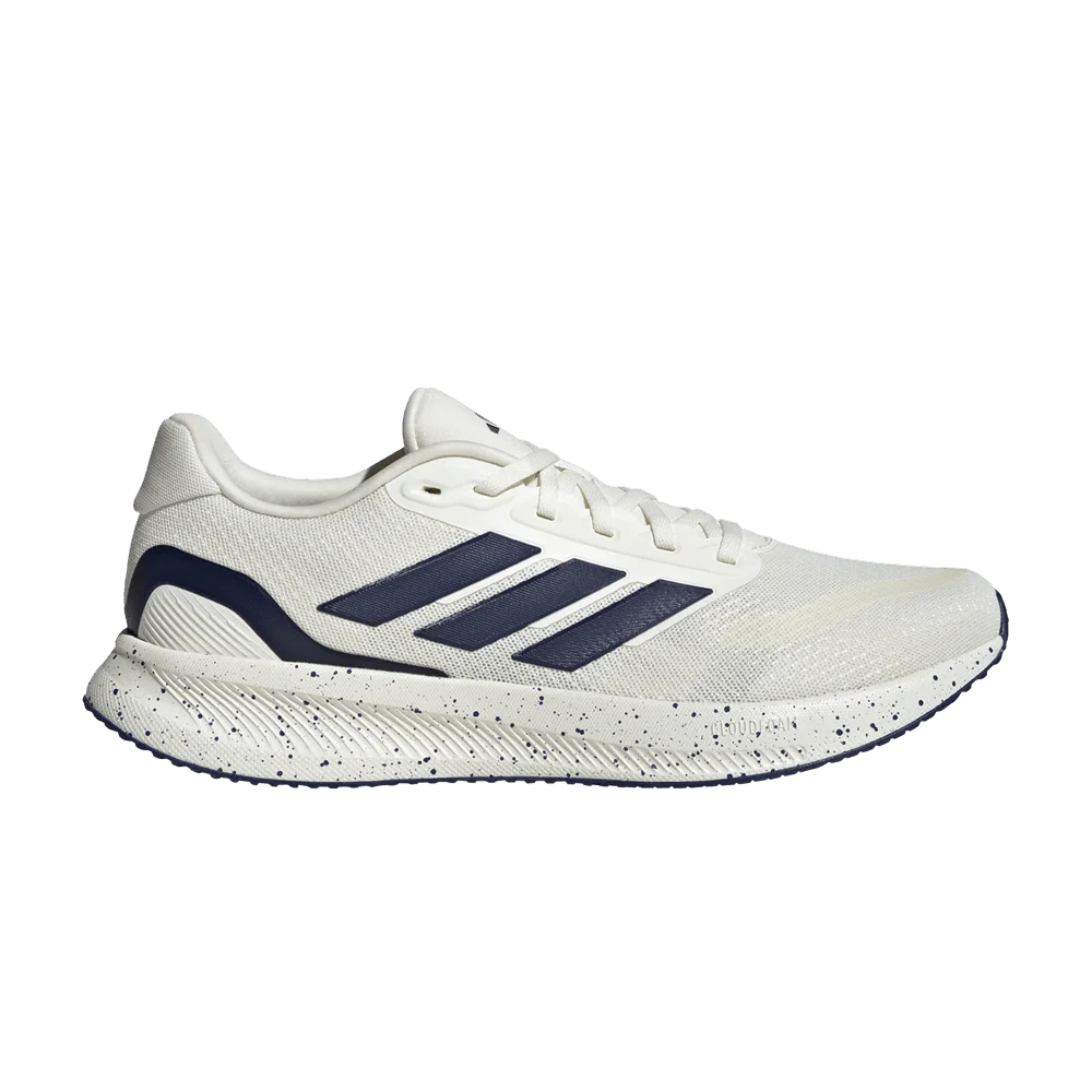 Кроссовки Adidas Runfalcon 5 'White Dark Blue Speckled'