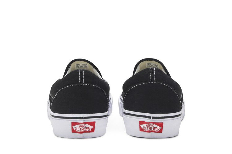 Кроссовки Vans Classic Slip-On 'Black White'