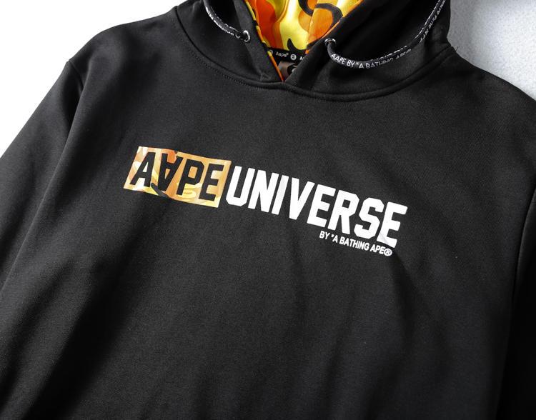 Худи AAPE Universe Orange Camo