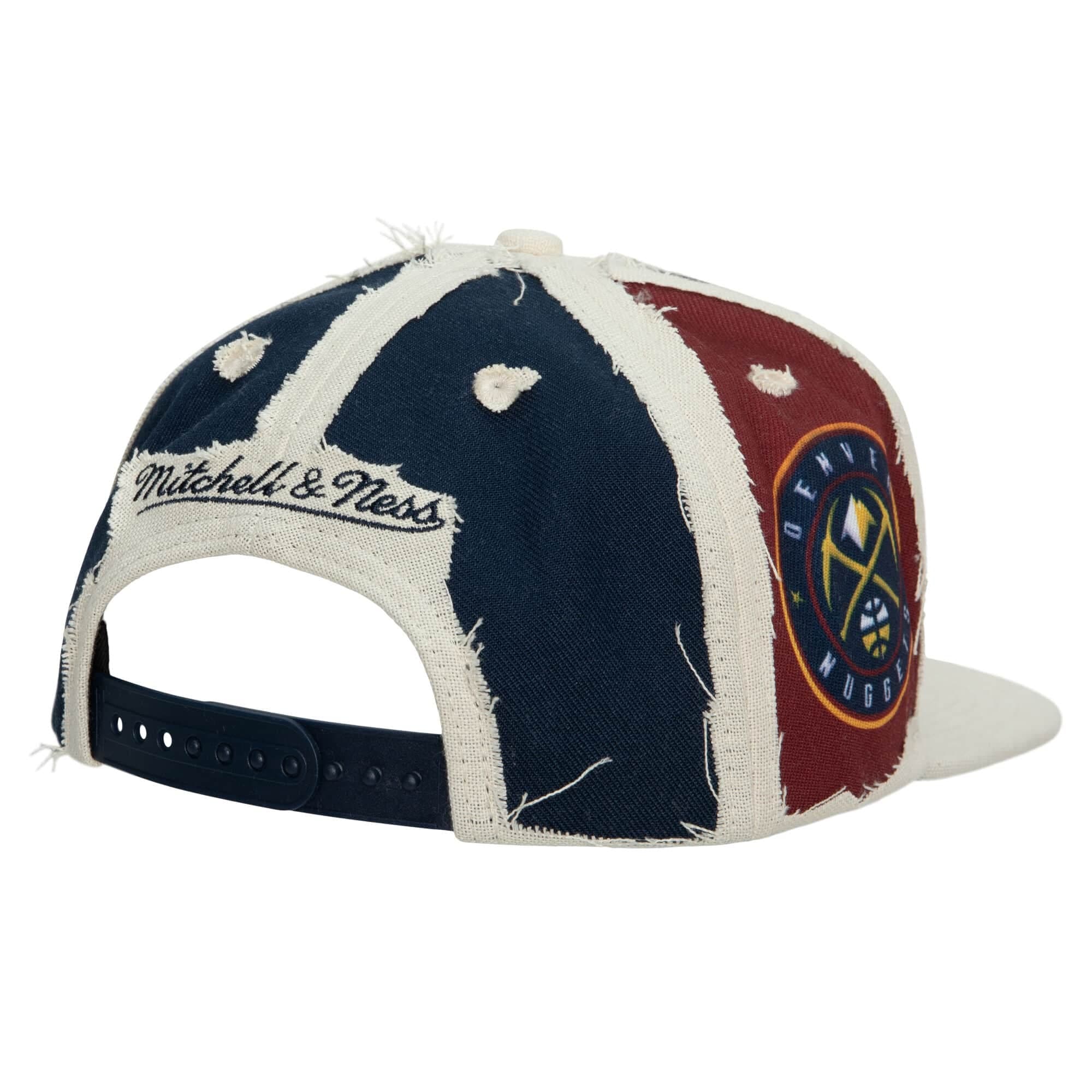 Бейсболка Mitchell & Ness Cut Away Snapback Denver Nuggets Hat