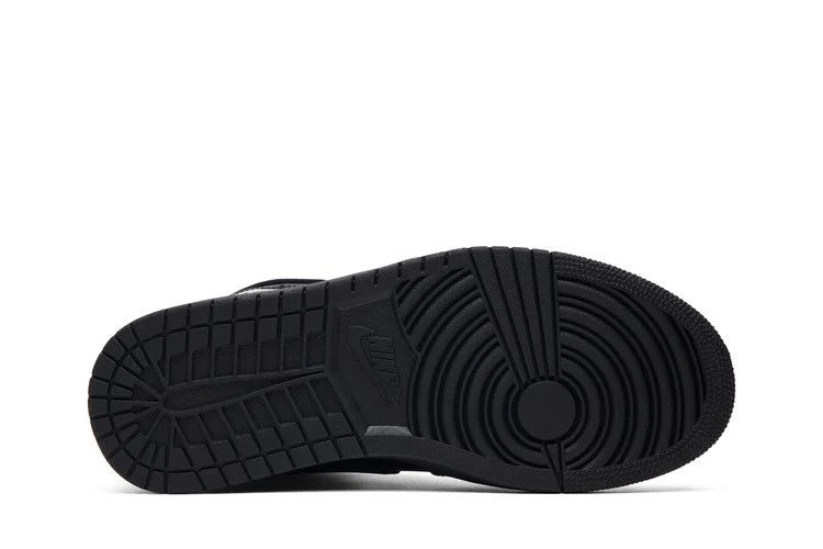 Кроссовки Wmns Air Jordan 1 Mid Patent SE 'Triple Black'