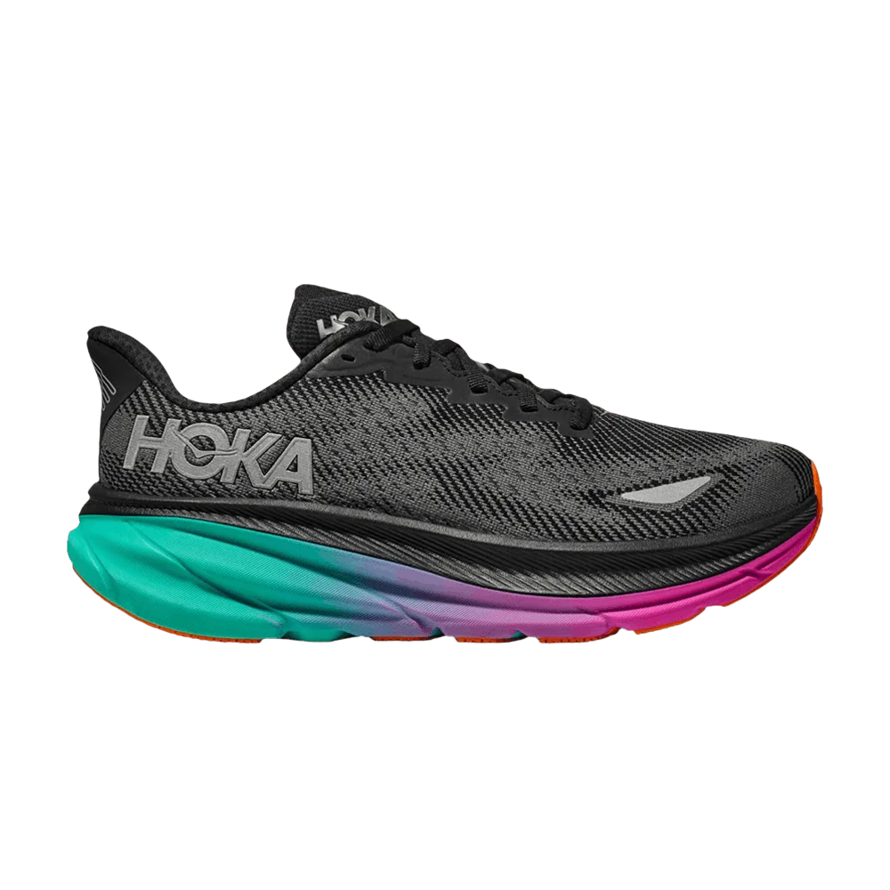 Krossovki-HOKA-Clifton-9-GORE-TEX-Black-Electric-Aqua