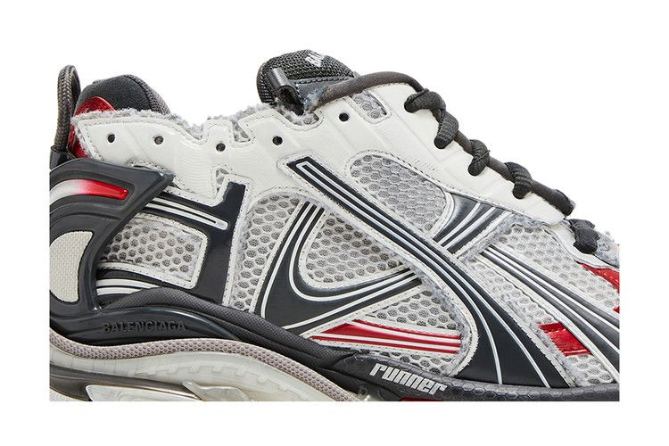 Кроссовки Balenciaga Runner Sneaker 'Black White Red Fluo Yellow' 2023