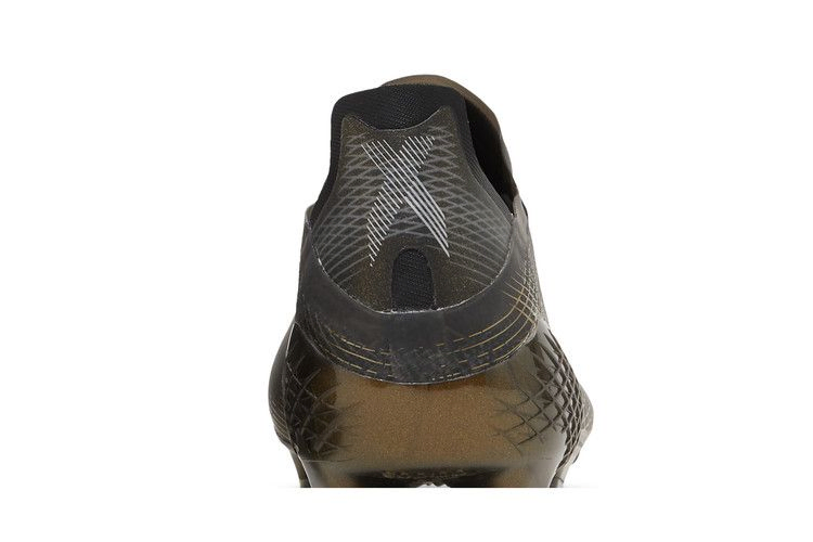Кроссовки Adidas X Ghosted.1 FG 'Black Metallic Gold Melange'
