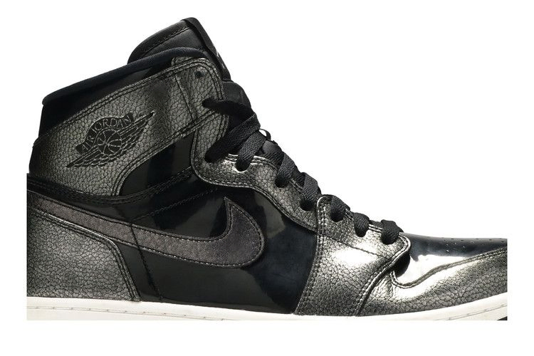 Кроссовки Air Jordan 1 Retro High 'Black Patent'