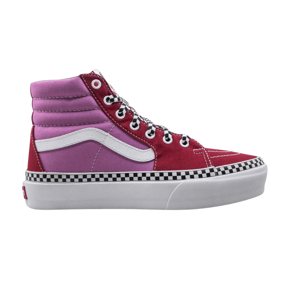 Vans Sk8-Hi Platform 2 '2 Tone Heart - Chili Pepper Fuchsia Pink'