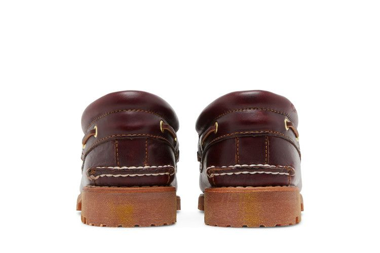 Кроссовки Timberland 3-Eye Lug Handsewn Boat 'Brown'