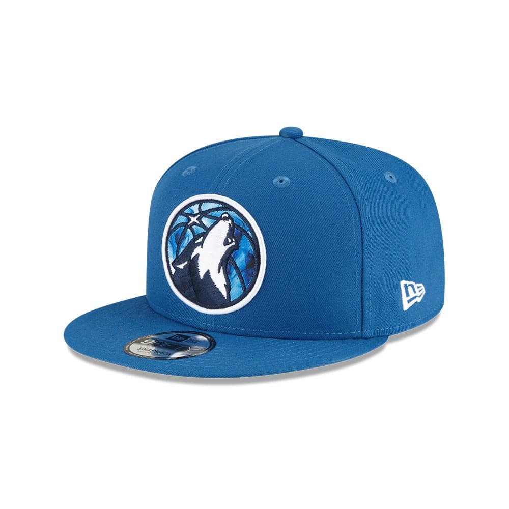 Бейсболка New Era Minnesota Timberwolves 9FIFTY Alternate 2024 City Edition NBA Snapback Hat