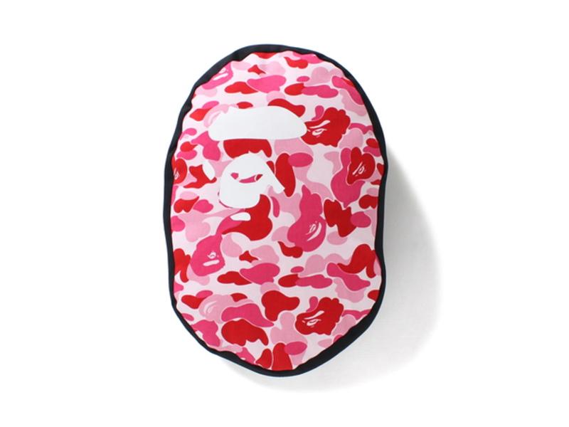 Подушка BAPE ABC Ape Head Cushion Pink