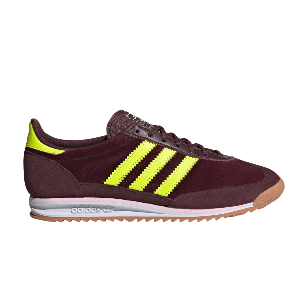 Кроссовки adidas Wmns SL72 OG 'Aurora Ruby Solar Yellow Velvet'