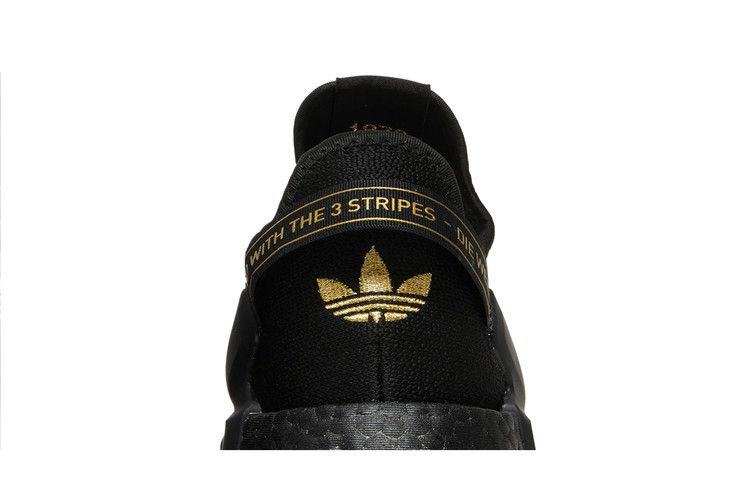 Кроссовки adidas NMD_R1 V2 'Black Gold Metallic'