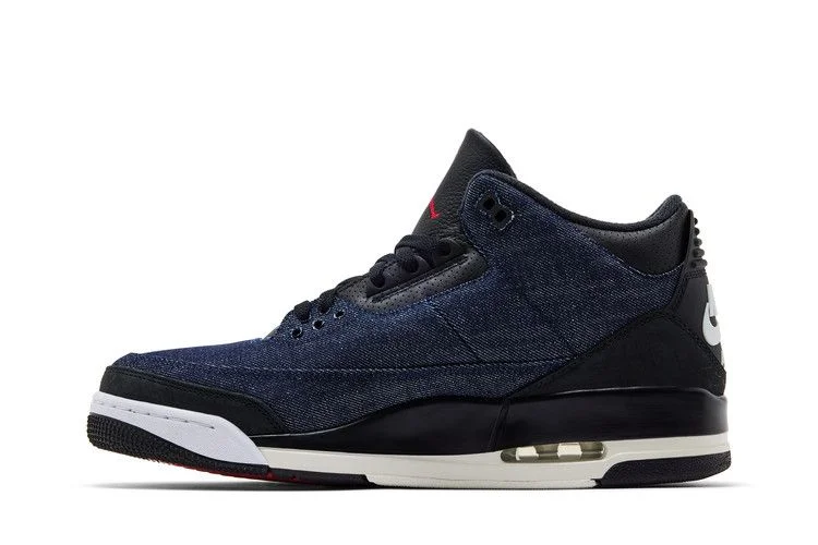 Кроссовки Levi's x Air Jordan 3 Retro SP 'Denim Blue'