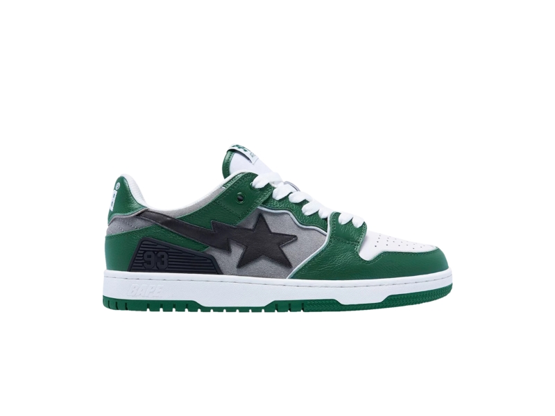 Кроссовки BAPE Wmns Sk8 Sta #1 'Green'