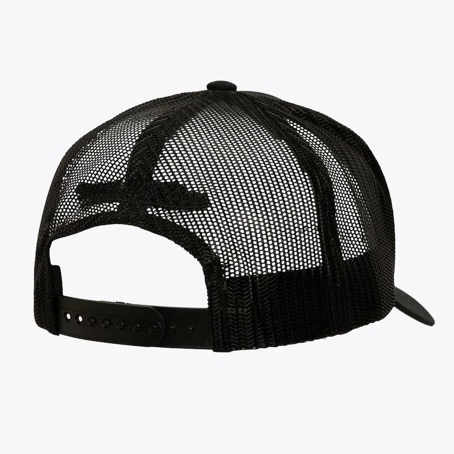 Бейсболка Mitchell & Ness Black Los Angeles Raiders Gridiron Classics Core Trucker Snapback Hat