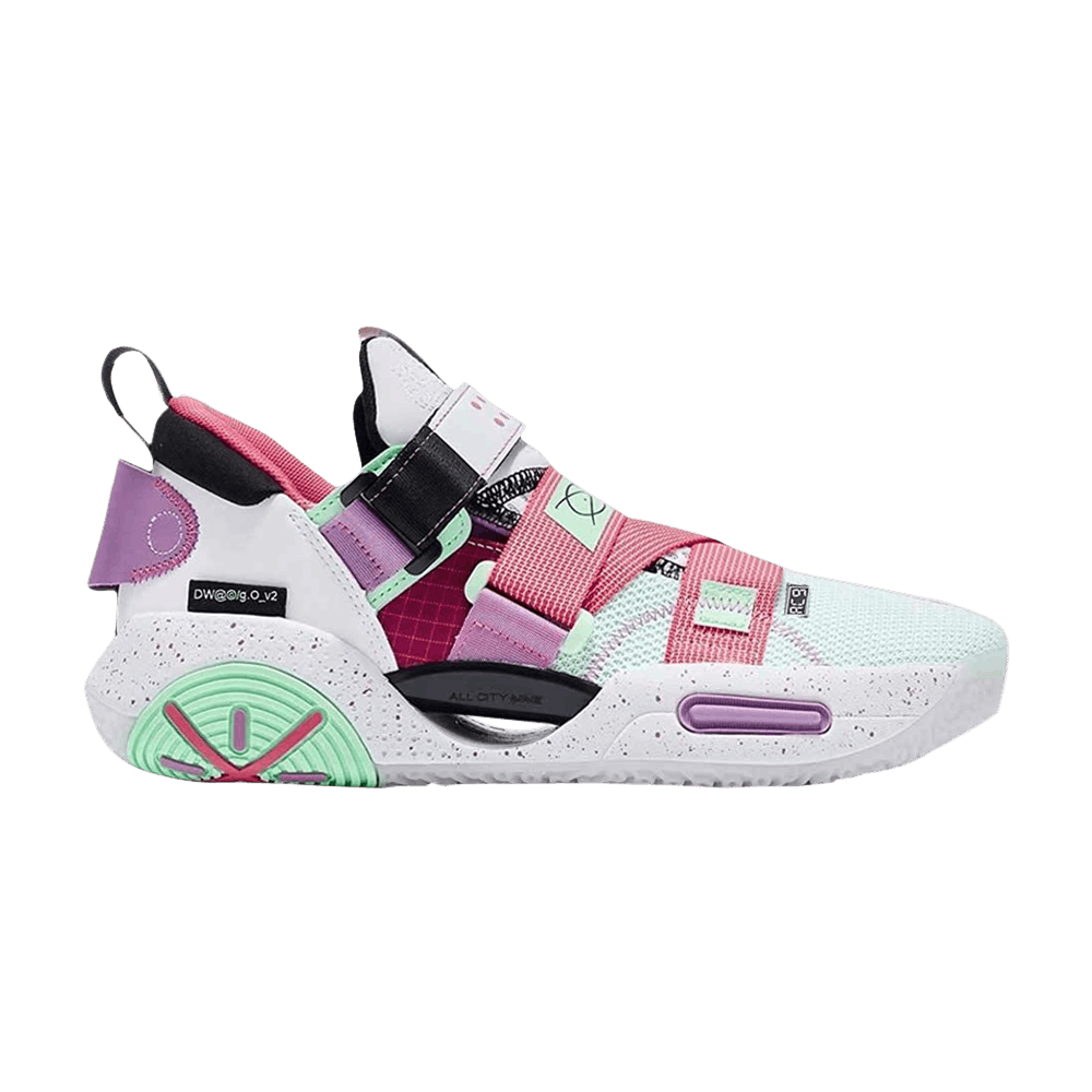 Кроссовки Li-Ning Wade All City 9 V2 'White Canna Red'