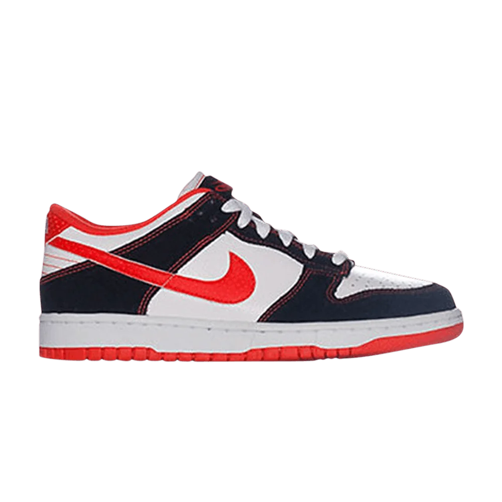 Krossovki-Nike-Dunk-Low-6.0-GS-White-Black-Team-Orange