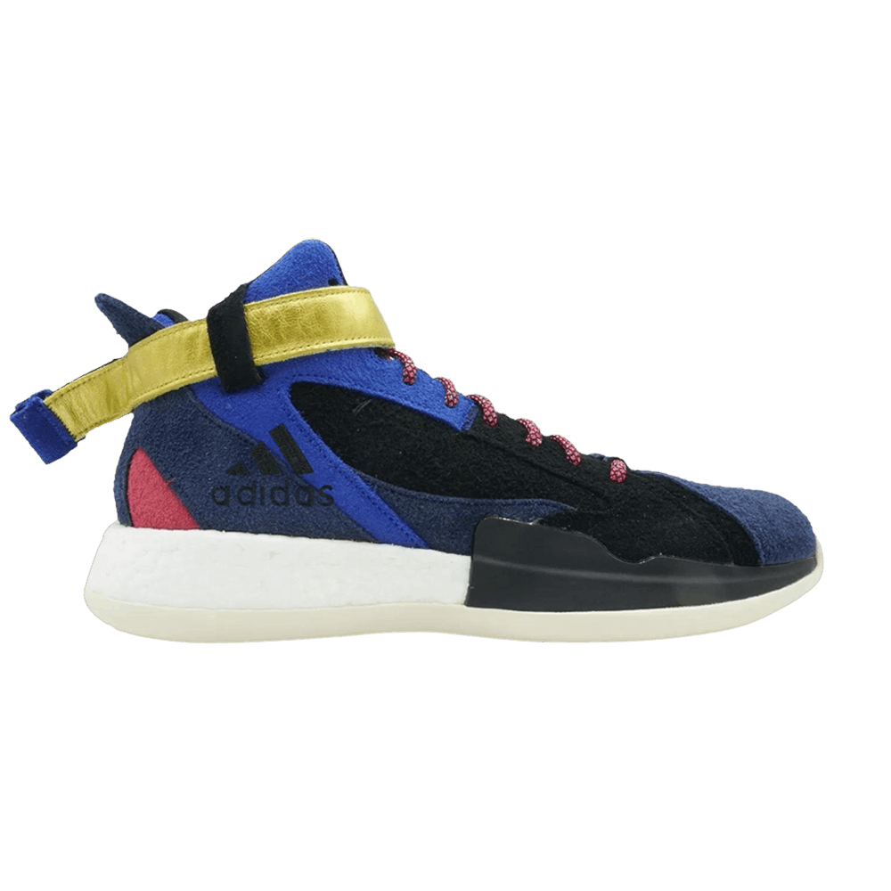 Кроссовки Adidas Posterize 'Black College Navy'