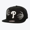 Mitchell-Ness-Black-Philadelphia-Phillies-Snapback-Hat-100x100