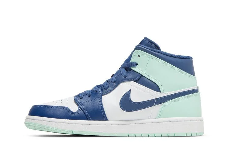 Кроссовки Air Jordan 1 Mid 'Blue Mint'