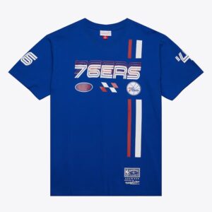 Mitchell-Ness-Royal-Philadelphia-76ers-Speedway-Blurred-T-Shirt-300x300
