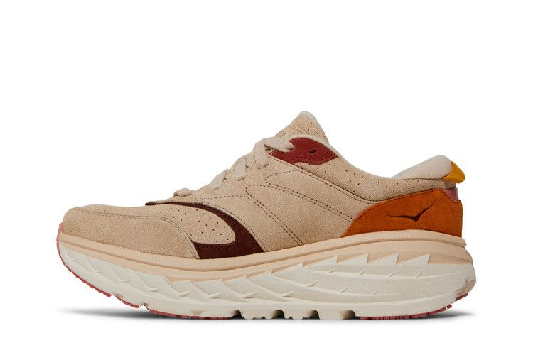 Кроссовки HOKA Bondi L Suede 'Shifting Sand'
