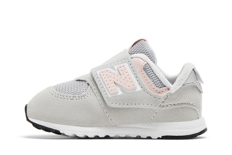 Кроссовки New Balance 574 New-B Hook & Loop Toddler 'Rain Cloud Pink Haze'