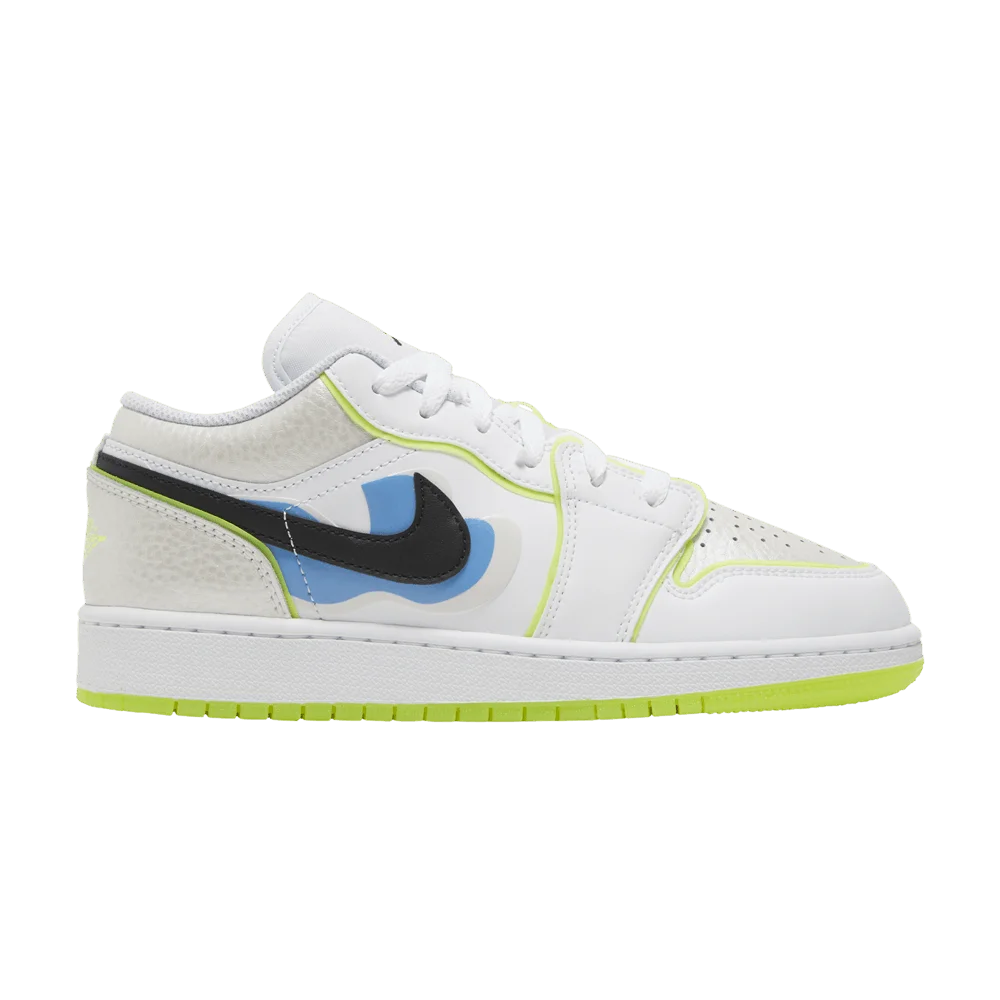 Krossovki-Air-Jordan-1-Low-SE-GS-Warped-Swoosh