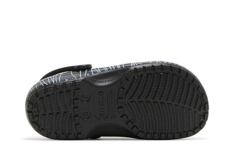Кроссовки Crocs Ron English x Classic Clog Kids 'Party Animals - Zebra Black'