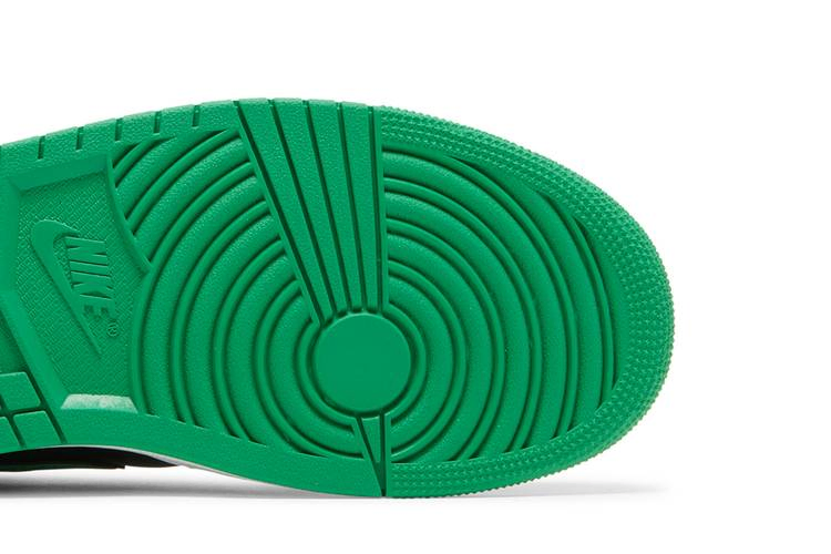 Кроссовки Air Jordan 1 Low 'Black Lucky Green'