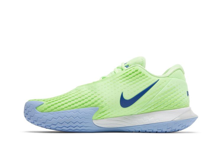 Кроссовки NikeCourt Zoom Vapor Cage 4 Rafa 'Lime Glow Hyper Blue'