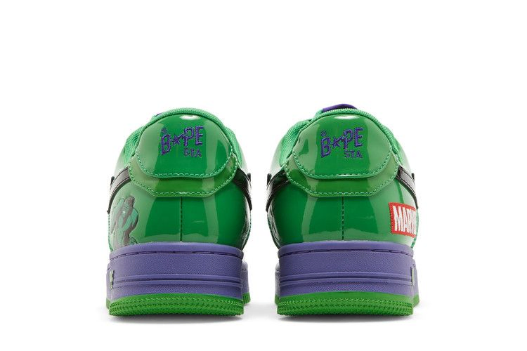 Кроссовки Marvel x Bapesta 'Hulk'