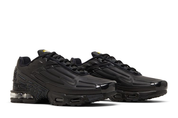 Кроссовки Nike Air Max Plus 3 Leather 'Triple Black'