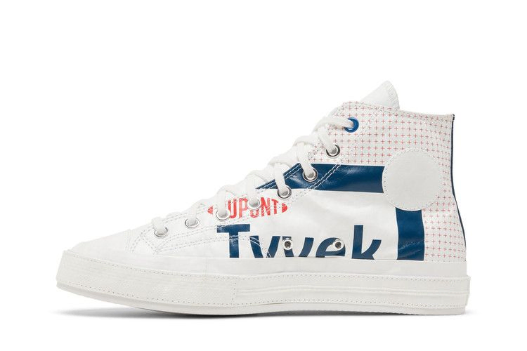 Кроссовки DuPont Tyvek x Converse Chuck 70 High 'White Princess Blue'