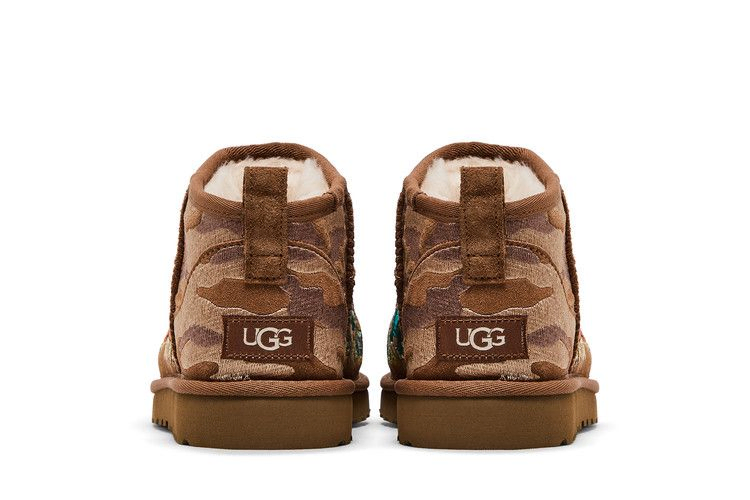 Palace x UGG Classic Ultra Mini Boot 'Chestnut Camo'