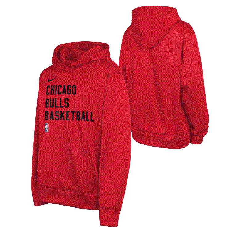 Худи Nike Chicago Bulls NBA Youth Nike Spotlight Dri-Fit Hoodie