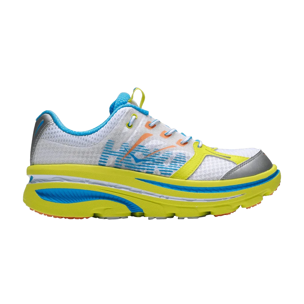 Кроссовки HOKA Bondi B 'Citrus White'