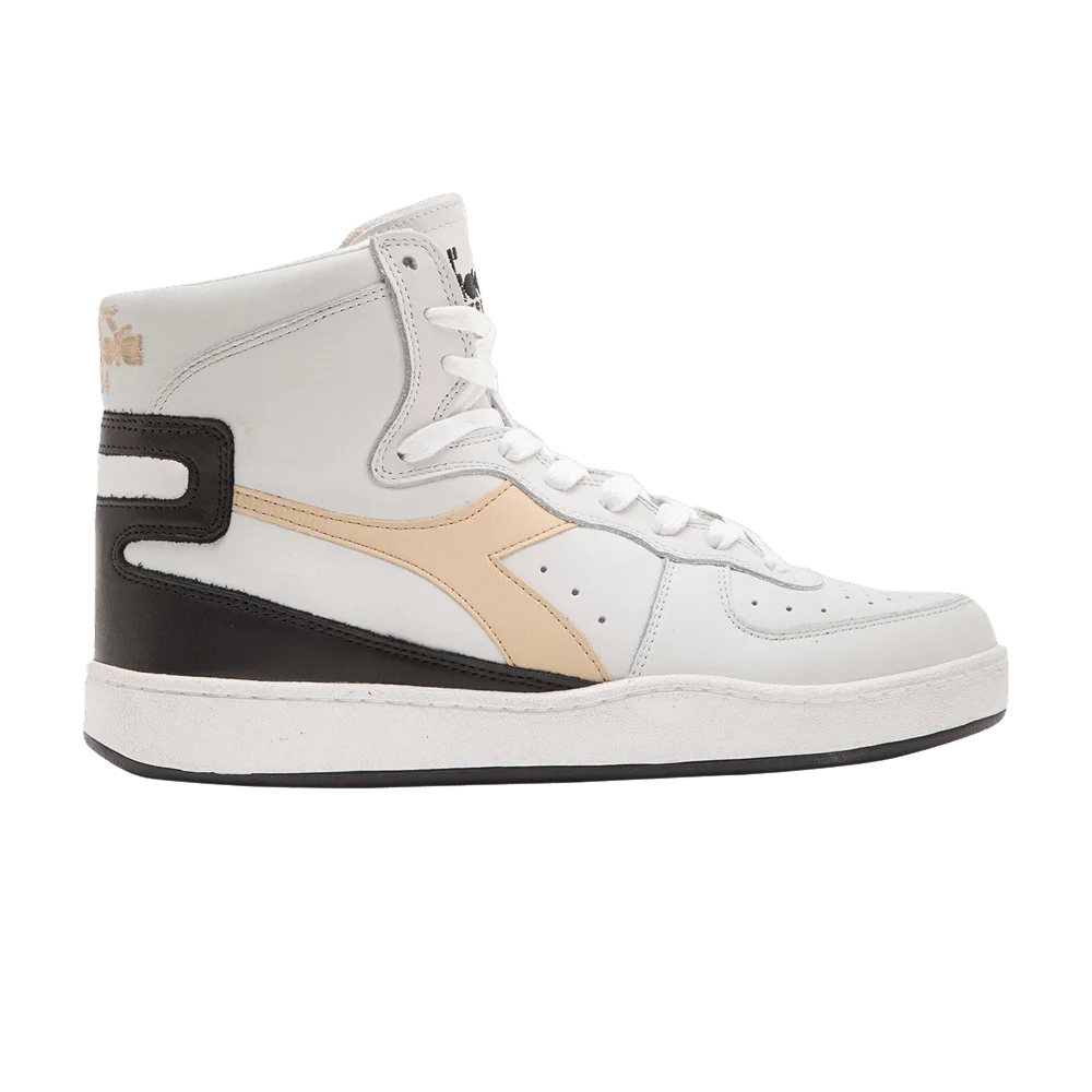 Кроссовки Diadora Mi Basket High 'Used - White Latte'