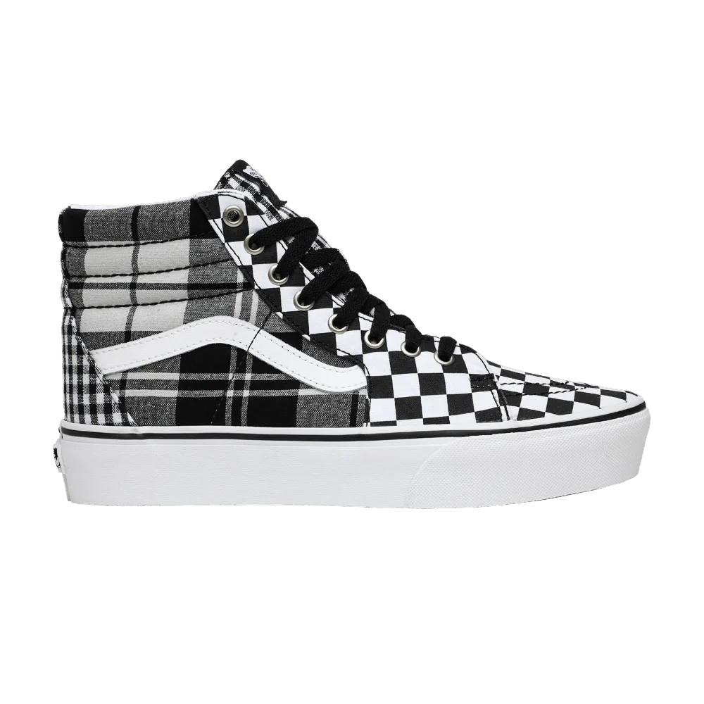 Vans-Sk8-Hi-Platform-Plaid-Checkerboard