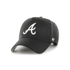 47-Brand-Atlanta-Braves-Black-White-47-MVP-DT-MLB-Snapback-Hat-1-300x300
