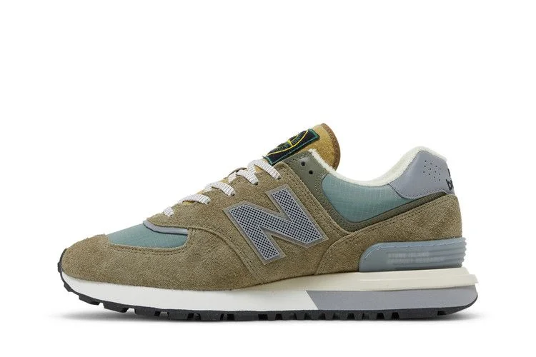 Кроссовки Stone Island x New Balance 574 Legacy 'Steel Blue'