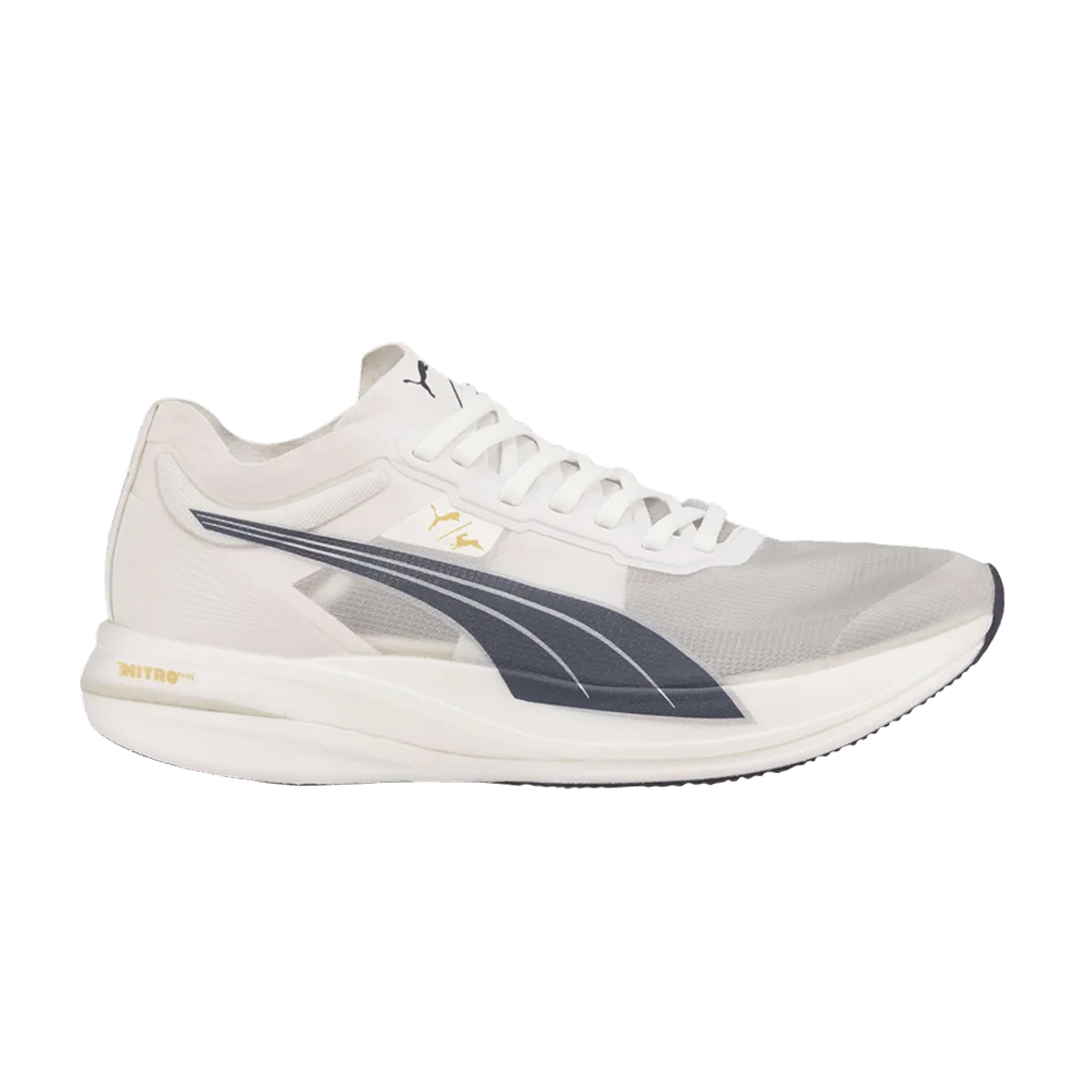 Кроссовки Puma Tracksmith x Deviate Nitro Elite Racer 'White Peacoat'